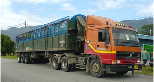 Transportation of general cargo from Malaysia