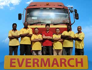 Trucking Services - truck and people