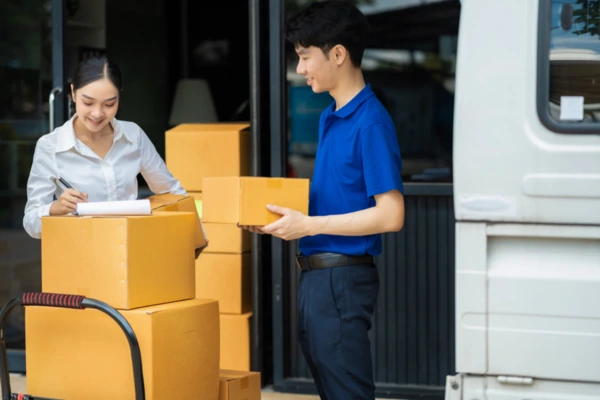 Delivery services to Malaysia
